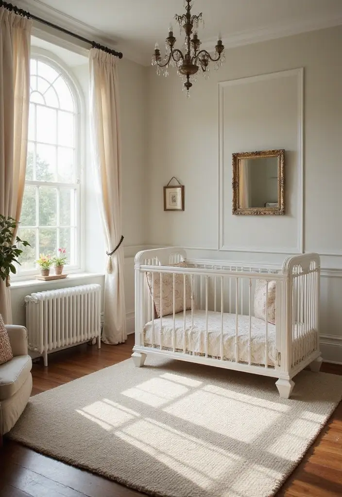 25 Beautiful Nursery Ideas That Parents Are Saving Right Now 20 25 Beautiful Nursery Ideas That Parents Are Saving Right Now - 20. Elegant and Classic