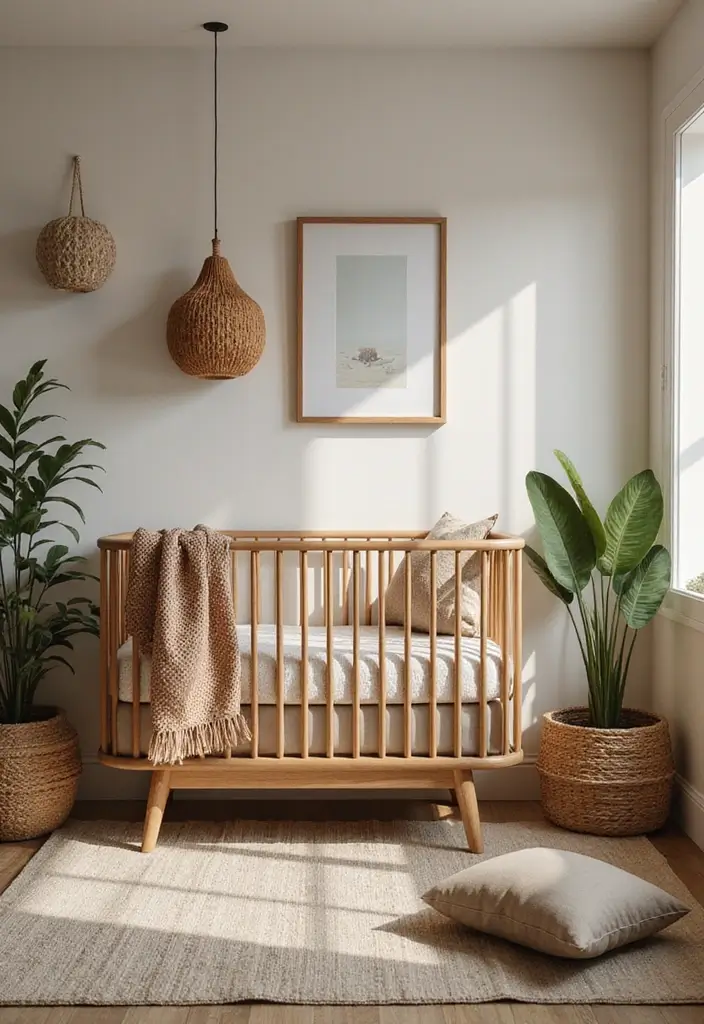 25 Beautiful Nursery Ideas That Parents Are Saving Right Now 23 25 Beautiful Nursery Ideas That Parents Are Saving Right Now - 23. Earthy Tones and Textures