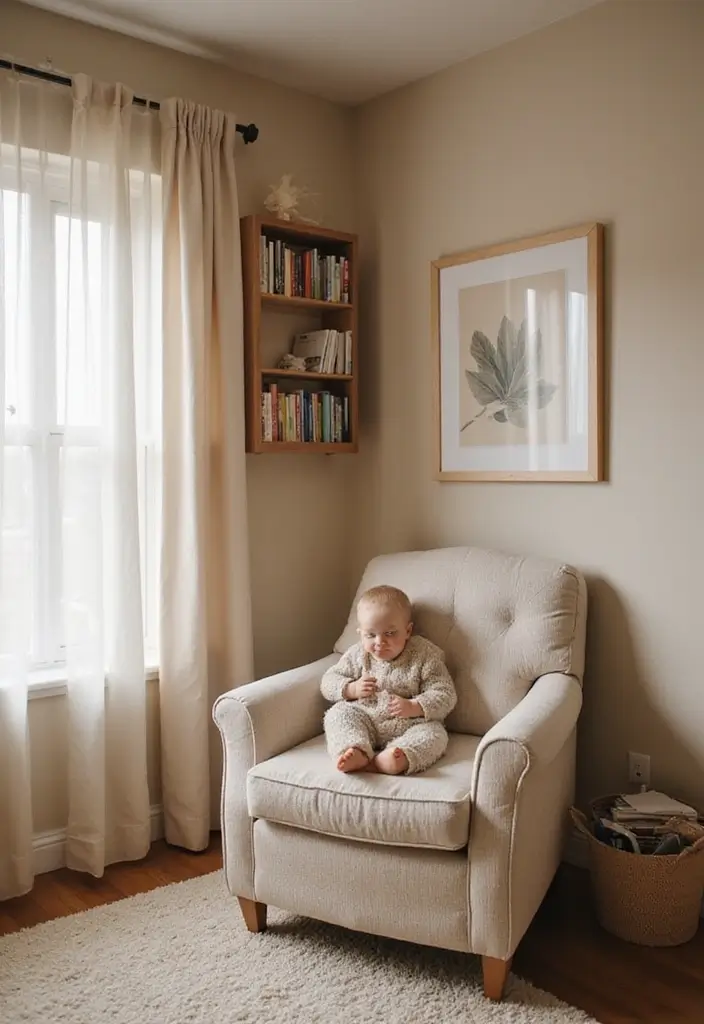 25 Beautiful Nursery Ideas That Parents Are Saving Right Now 24 25 Beautiful Nursery Ideas That Parents Are Saving Right Now - 24. Cozy Corner Nook