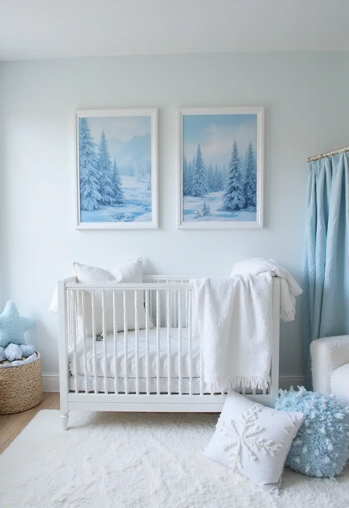 25 Fairy Tale Nursery Inspirations Full of Enchantment 19 25 Fairy Tale Nursery Inspirations Full of Enchantment - 19. Enchanted Ice Kingdom