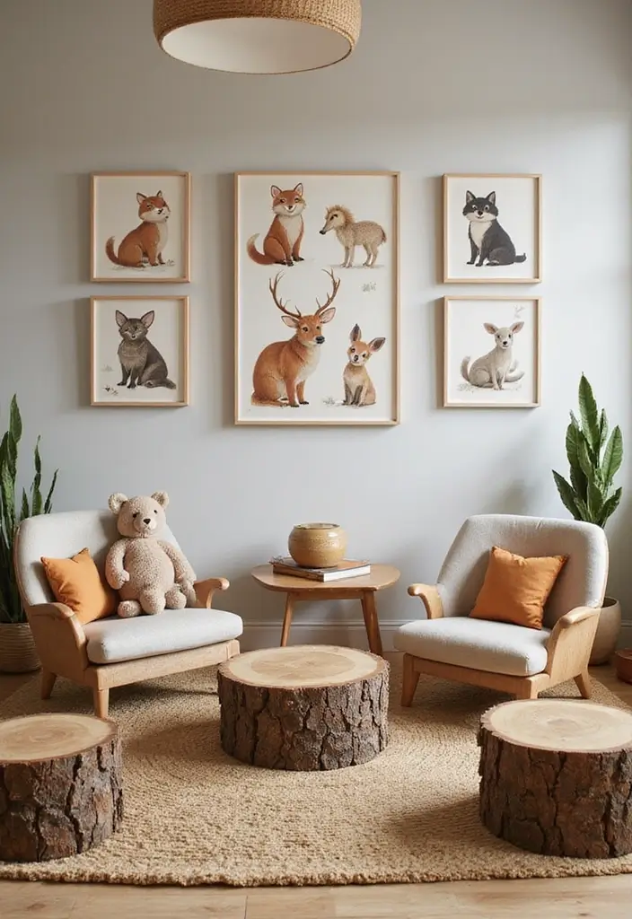 25 Fairy Tale Nursery Inspirations Full of Enchantment 6 25 Fairy Tale Nursery Inspirations Full of Enchantment - 6. Woodland Creatures Playroom