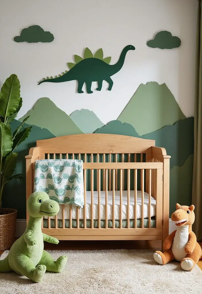 25 Fairy Tale Nursery Inspirations Full of Enchantment 8 25 Fairy Tale Nursery Inspirations Full of Enchantment - 8. Dinosaur Discovery Den