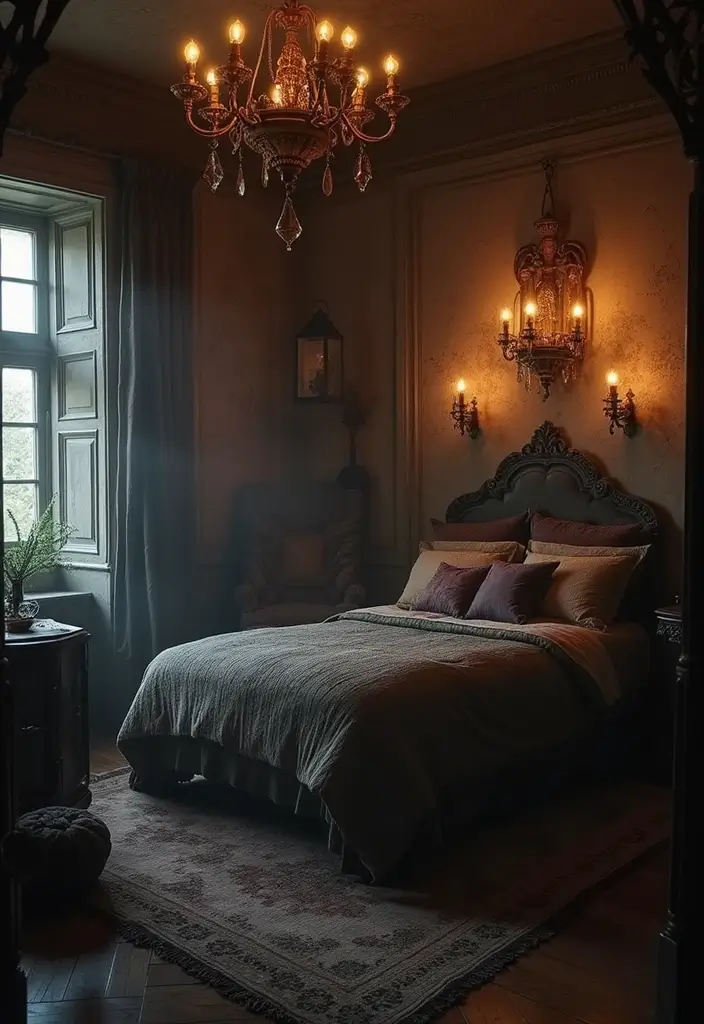 25 Gothic Nursery Inspirations That Look Bold and Unique - 13. Unique Light Fixtures