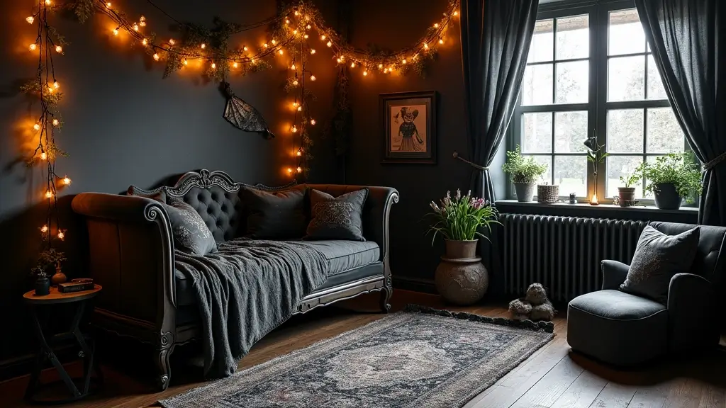 25 Gothic Nursery Inspirations That Look Bold and Unique