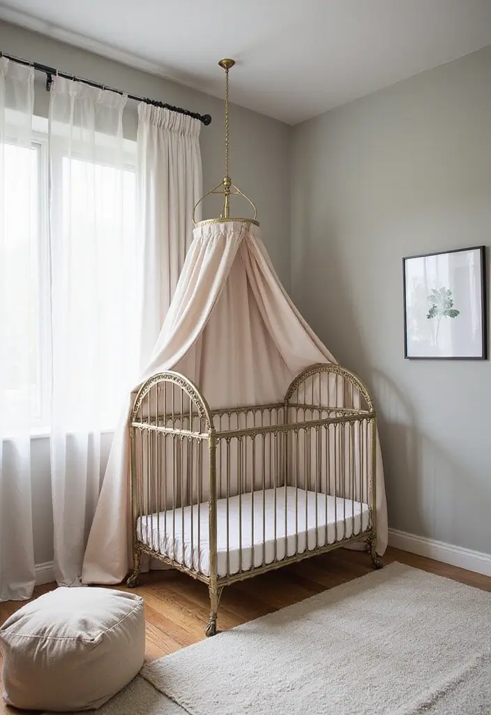 25 Neutral Nursery Decor Ideas That Stay Timeless and Chic 13 25 Neutral Nursery Decor Ideas That Stay Timeless and Chic - 13. Unique Crib Designs