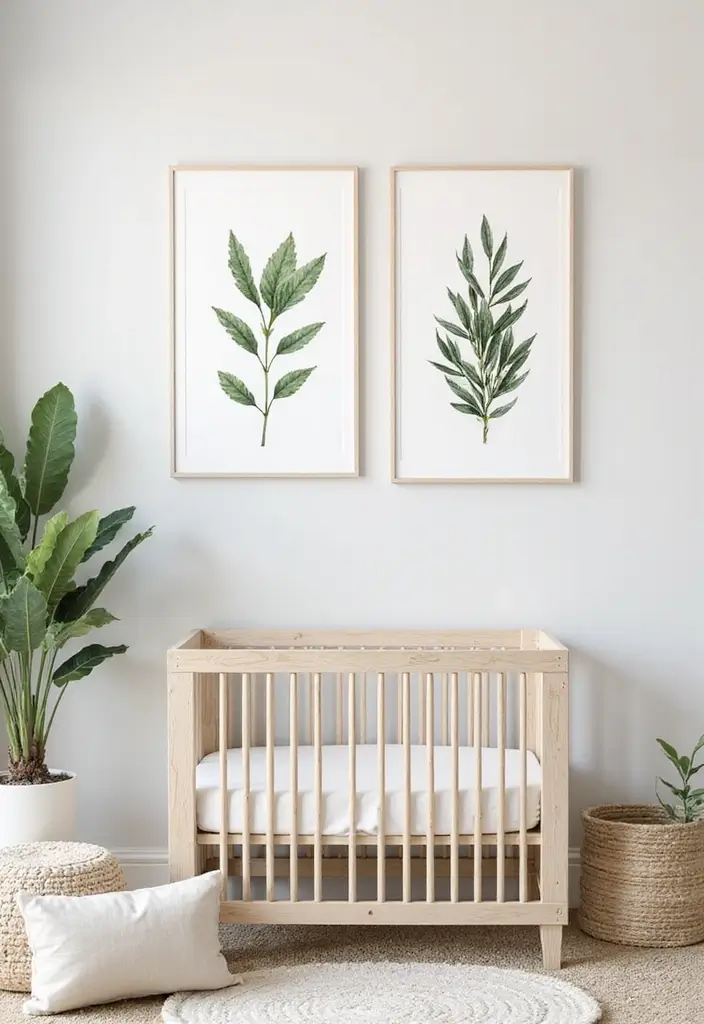 25 Nursery Picture Ideas That Add Personality to the Walls 13 25 Nursery Picture Ideas That Add Personality to the Walls - 13. Nature-Inspired Prints