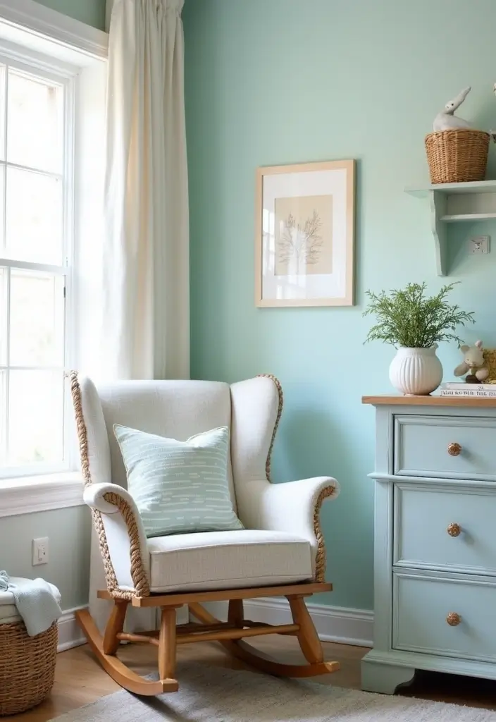 25 Ocean Nursery Ideas That Bring Coastal Calm Inside 3 25 Ocean Nursery Ideas That Bring Coastal Calm Inside - 3. Nautical Accent Furniture