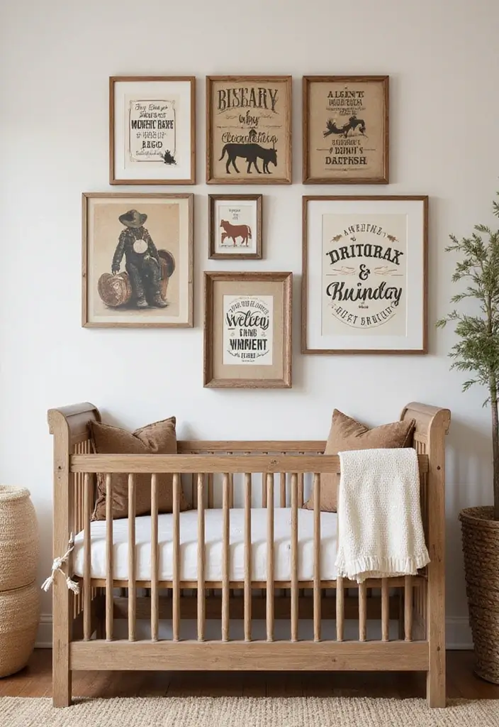 25 Western Nursery Ideas That Look Unique and Cozy 22 25 Western Nursery Ideas That Look Unique and Cozy - 22. Playful Western Quotes