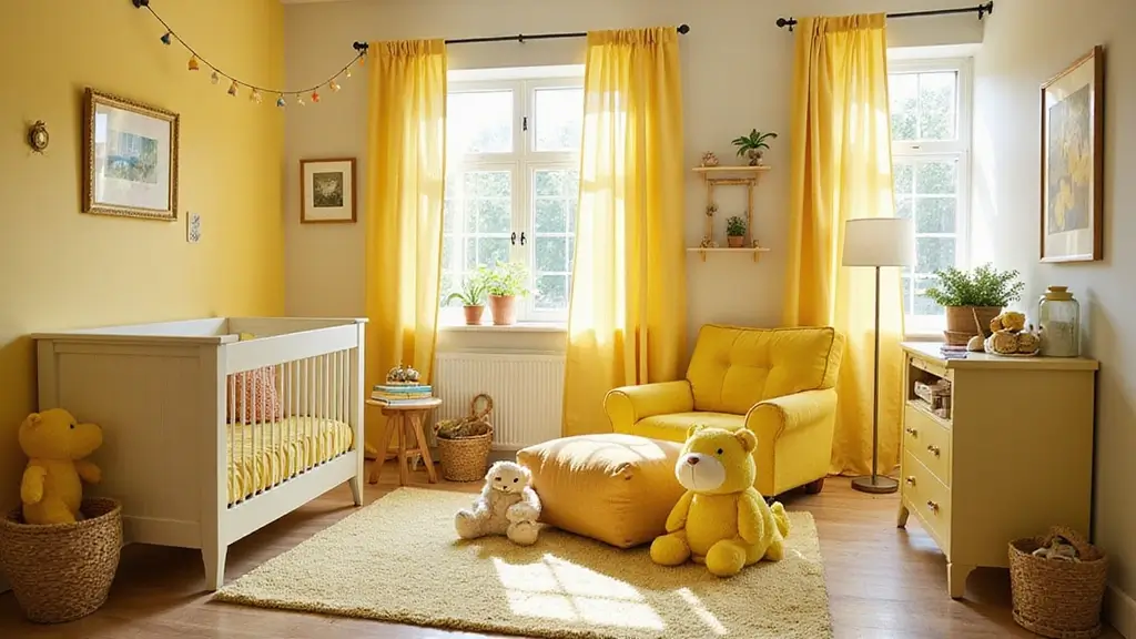 25 Yellow Nursery Designs That Look Cheerful and Bright