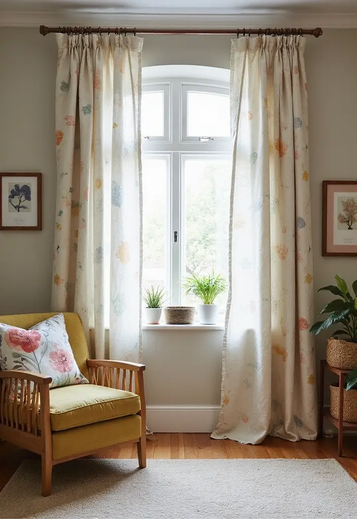 27 Curtains in Nursery Inspirations That Complete the Look - 20. Eco-Friendly Recycled Fabrics
