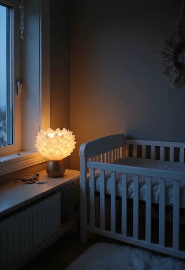 27 Floral Nursery Inspirations That Add Whimsy and Charm 16 27 Floral Nursery Inspirations That Add Whimsy and Charm - 16. Flower-Shaped Night Lights