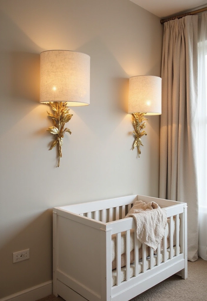 27 Floral Nursery Inspirations That Add Whimsy and Charm 23 27 Floral Nursery Inspirations That Add Whimsy and Charm - 23. Flower Wall Sconces