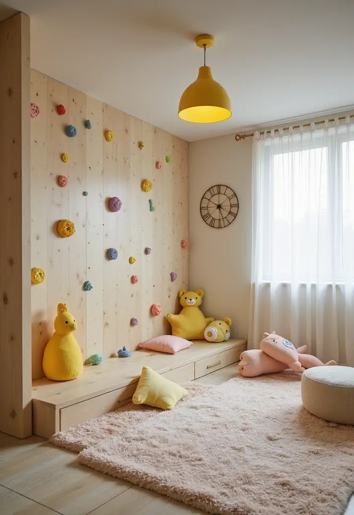 27 Jungle Nursery Inspirations That Kids Will Love Growing Up In 22 27 Jungle Nursery Inspirations That Kids Will Love Growing Up In - 22. Playful Climbing Structures