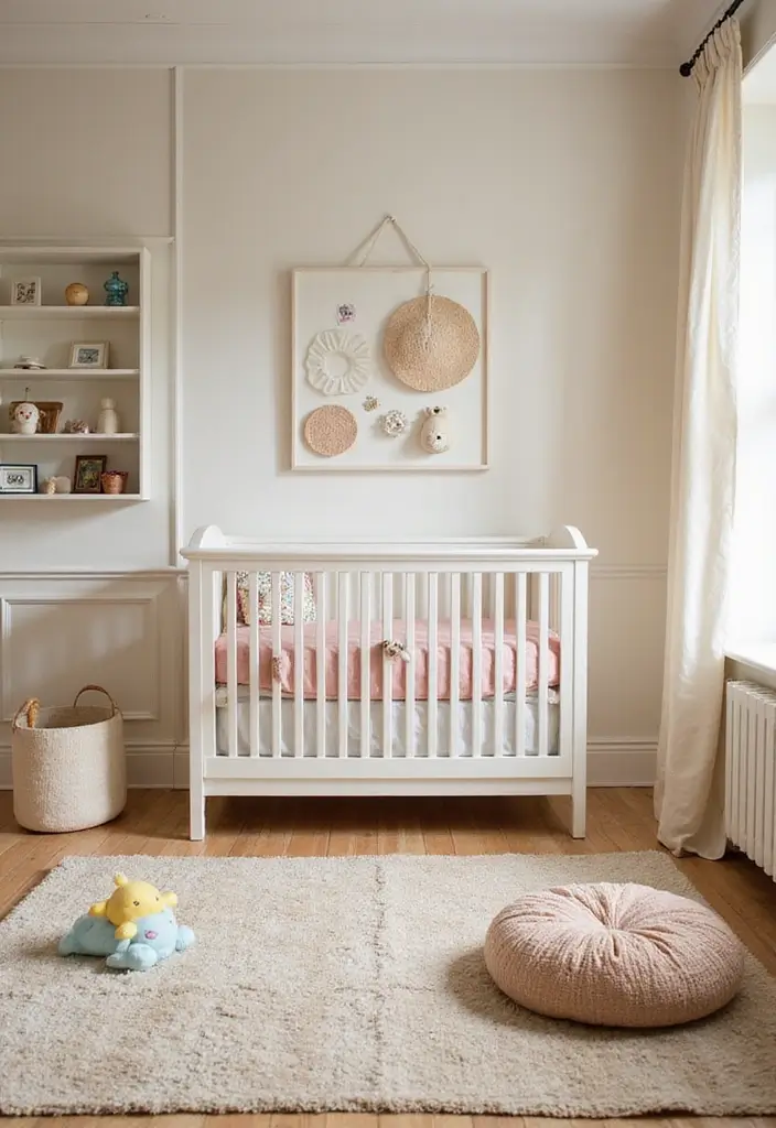 27 Nursery Colors That Create the Perfect Mood for Baby - 10. Classic Cream