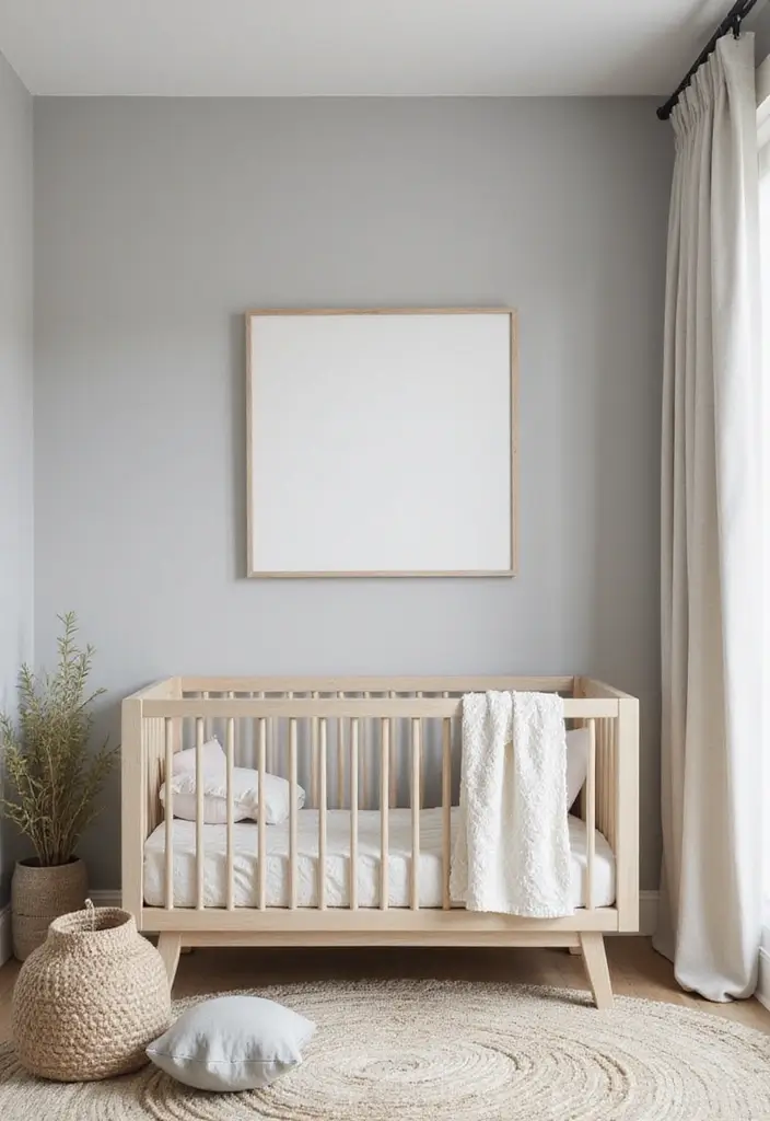27 Nursery Colors That Create the Perfect Mood for Baby - 12. Soothing Dove Gray