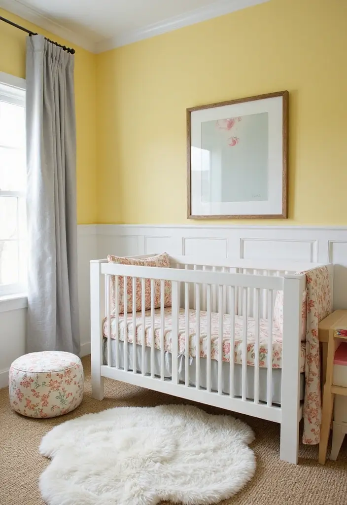 27 Nursery Colors That Create the Perfect Mood for Baby - 17. Light, Cheery Lemon