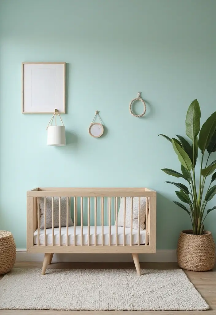 27 Nursery Colors That Create the Perfect Mood for Baby - 21. Serene Aqua
