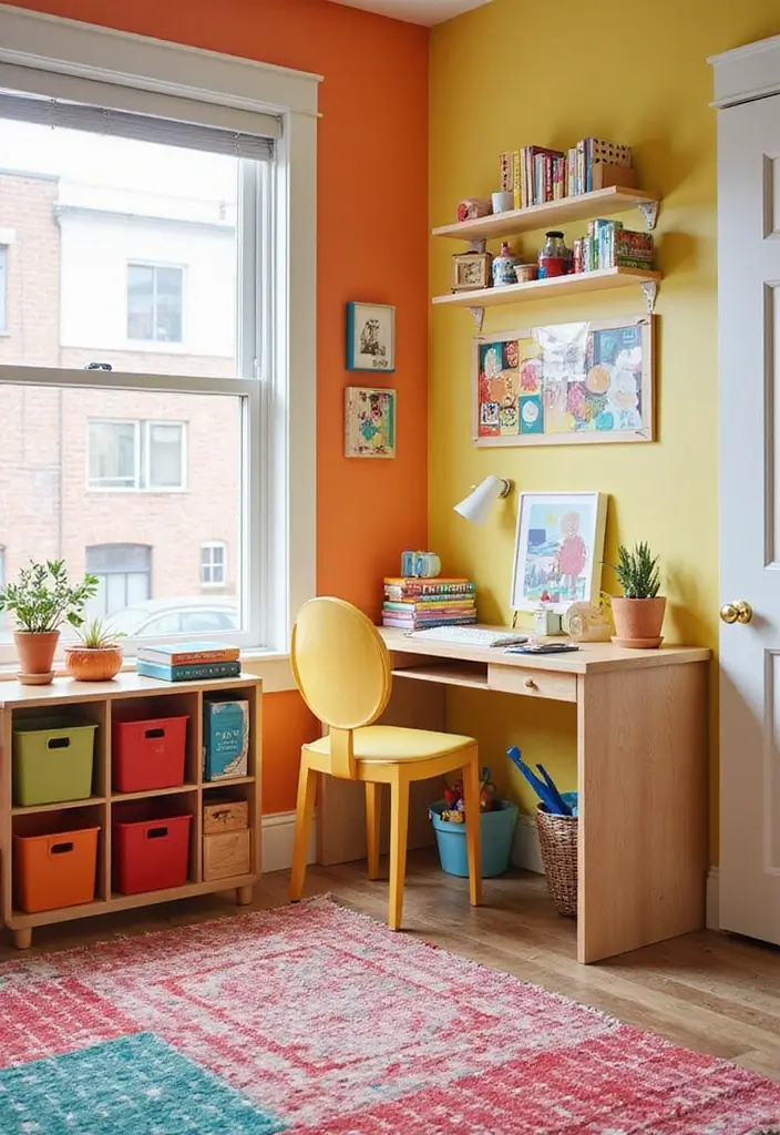 27 Nursery Office Combo Designs That Are Practical and Stylish 4 27 Nursery Office Combo Designs That Are Practical and Stylish 4. Vibrant Color Palettes