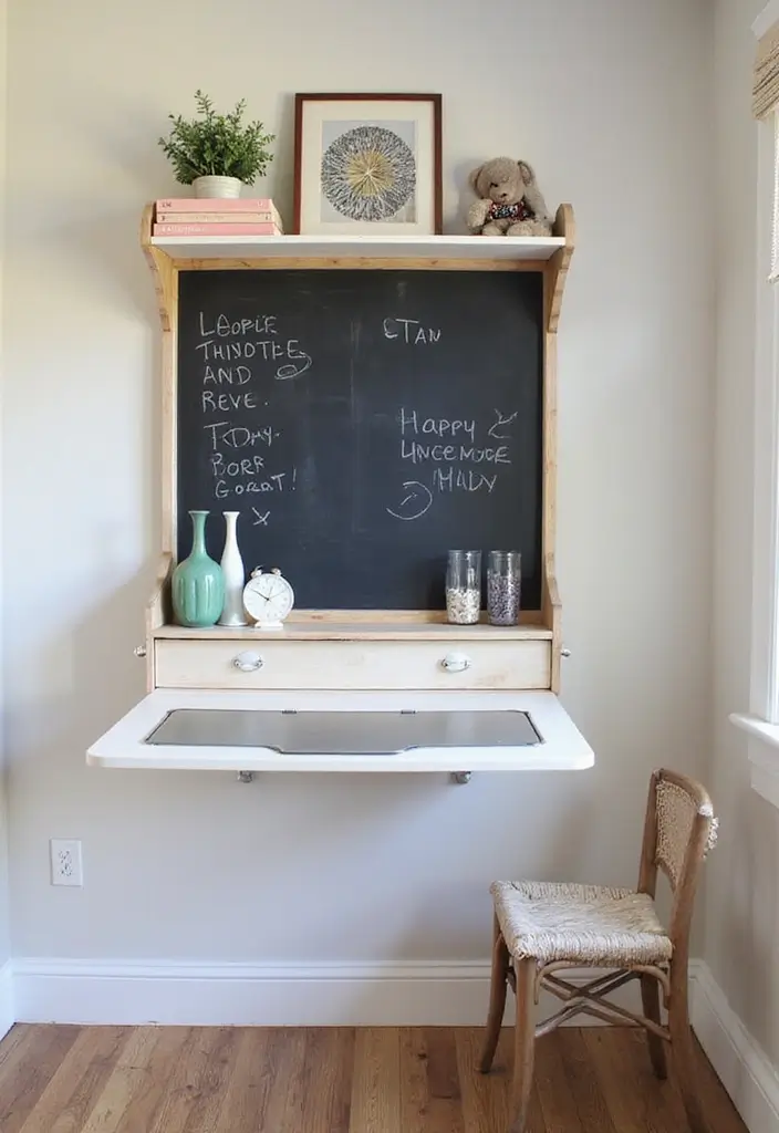 27 Nursery Office Combo Designs That Are Practical and Stylish 5 27 Nursery Office Combo Designs That Are Practical and Stylish 5. Wall Mounted Workstation