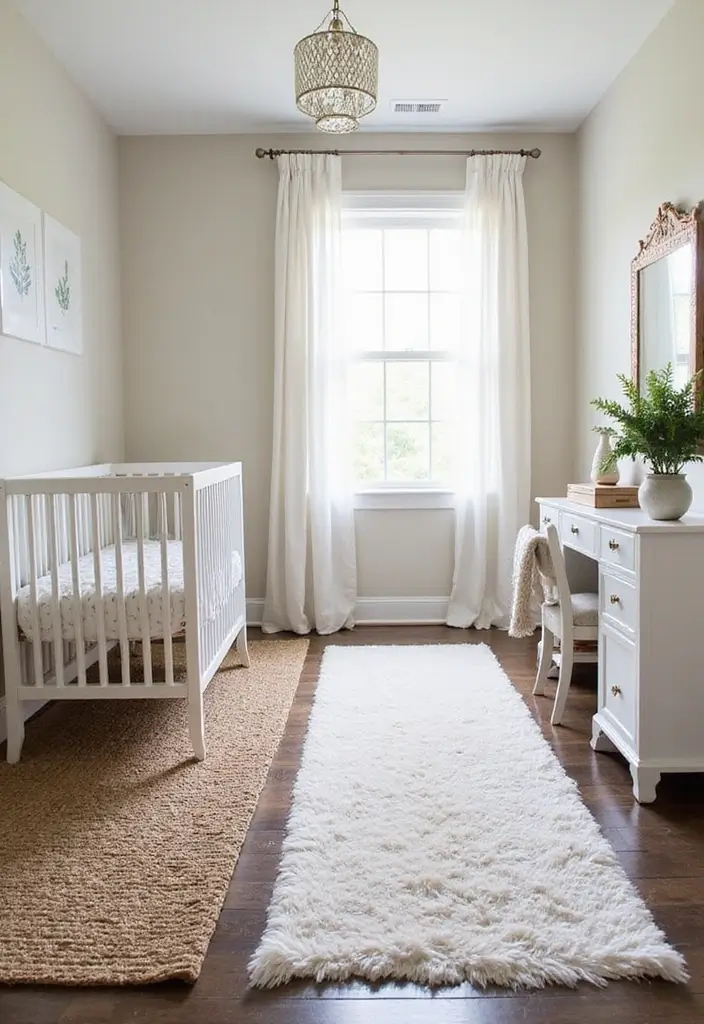 27 Nursery Office Combo Designs That Are Practical and Stylish 7 27 Nursery Office Combo Designs That Are Practical and Stylish 7. Creative Use of Rugs