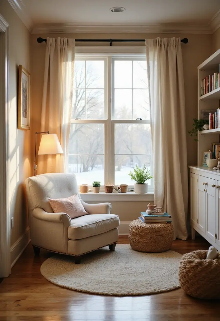 27 Nursery Office Combo Designs That Are Practical and Stylish 8 27 Nursery Office Combo Designs That Are Practical and Stylish 8. Cozy Reading Nook