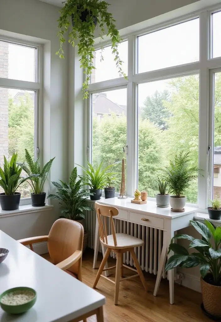 27 Nursery Office Combo Designs That Are Practical and Stylish 9 27 Nursery Office Combo Designs That Are Practical and Stylish 9. Green Touch with Plants