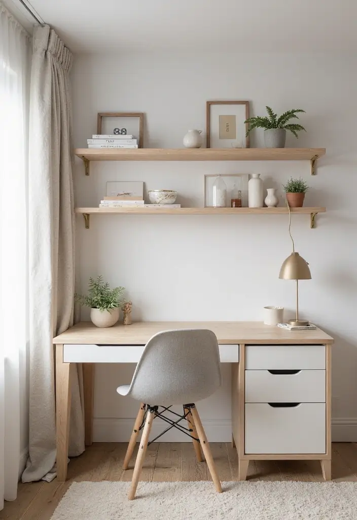 27 Nursery in Bedroom Setups That Save Space Beautifully 11 27 Nursery in Bedroom Setups That Save Space Beautifully 11. Wall Mounted Desks Efficient Use of Space