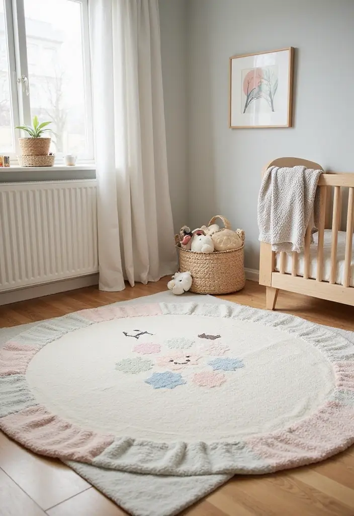 27 Nursery in Bedroom Setups That Save Space Beautifully 14 27 Nursery in Bedroom Setups That Save Space Beautifully 14. Play Mat Dual Functionality