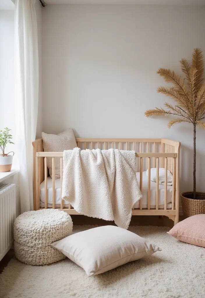 27 Nursery in Bedroom Setups That Save Space Beautifully 22 27 Nursery in Bedroom Setups That Save Space Beautifully 22. Soft Textiles Cozy Comfort