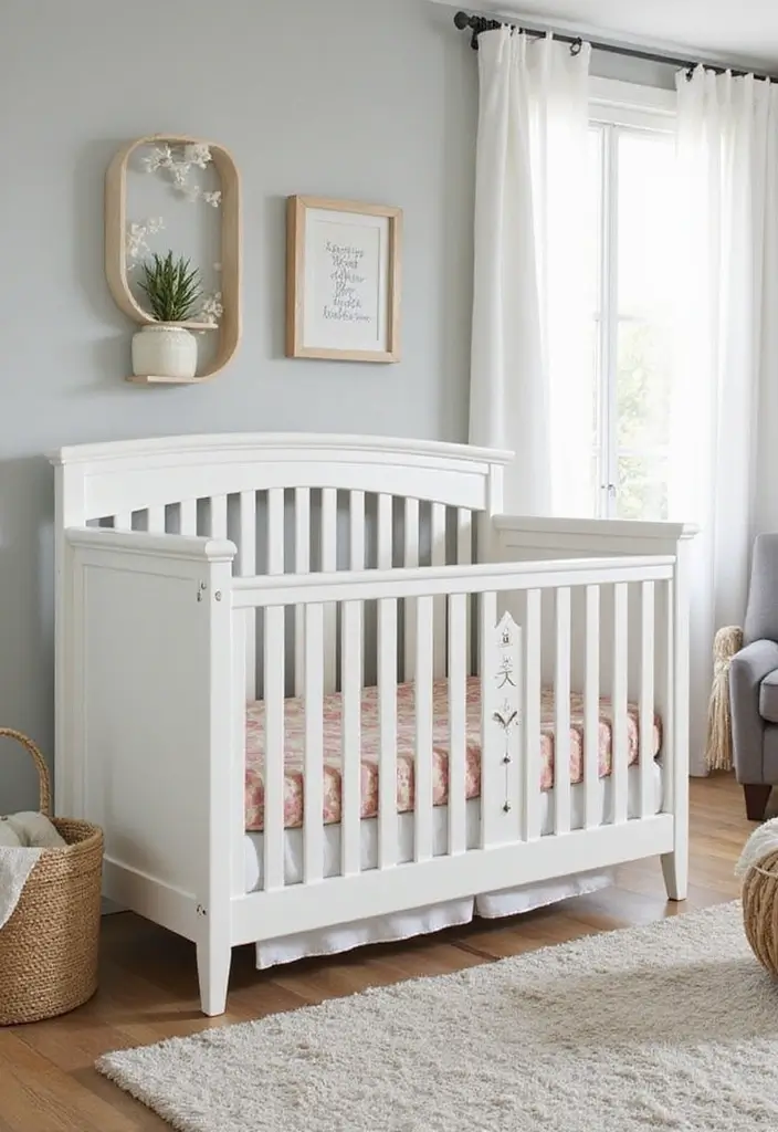 27 Nursery in Bedroom Setups That Save Space Beautifully 9 27 Nursery in Bedroom Setups That Save Space Beautifully 9. Convertible Cribs Flexibility at Its Best