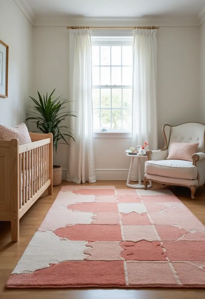 27 Rugs in Nursery Inspirations That Pull the Room Together 21 27 Rugs in Nursery Inspirations That Pull the Room Together - 21. Customizable Rugs