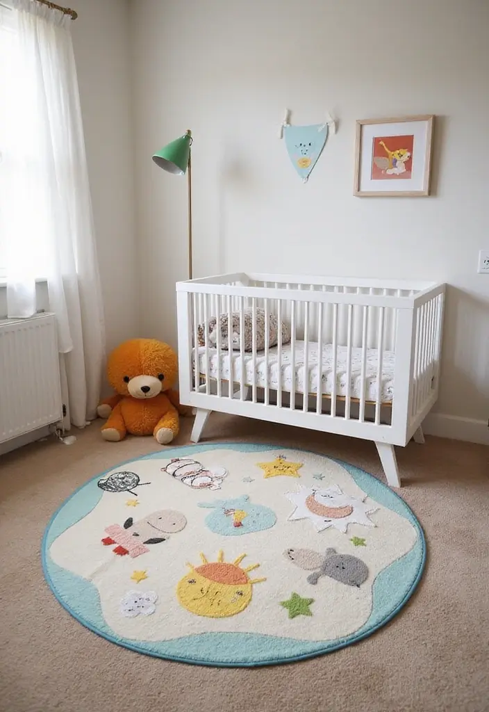 27 Rugs in Nursery Inspirations That Pull the Room Together 24 27 Rugs in Nursery Inspirations That Pull the Room Together - 24. Interactive Learning Rugs