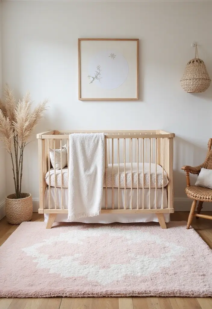 27 Rugs in Nursery Inspirations That Pull the Room Together 3 27 Rugs in Nursery Inspirations That Pull the Room Together - 3. Soft Pastels