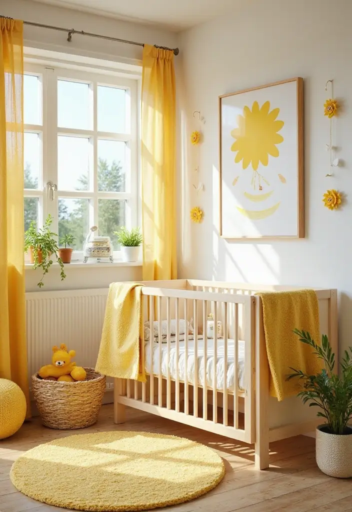 27 Sims 4 Nursery Ideas That You Can Copy in Real Life 12 27 Sims 4 Nursery Ideas That You Can Copy in Real Life - 12. Bright Sunshine