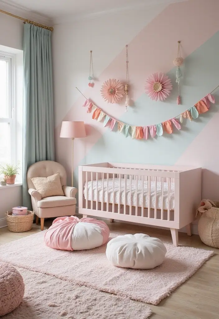 27 Sims 4 Nursery Ideas That You Can Copy in Real Life 19 27 Sims 4 Nursery Ideas That You Can Copy in Real Life - 19. Sweet Candyland