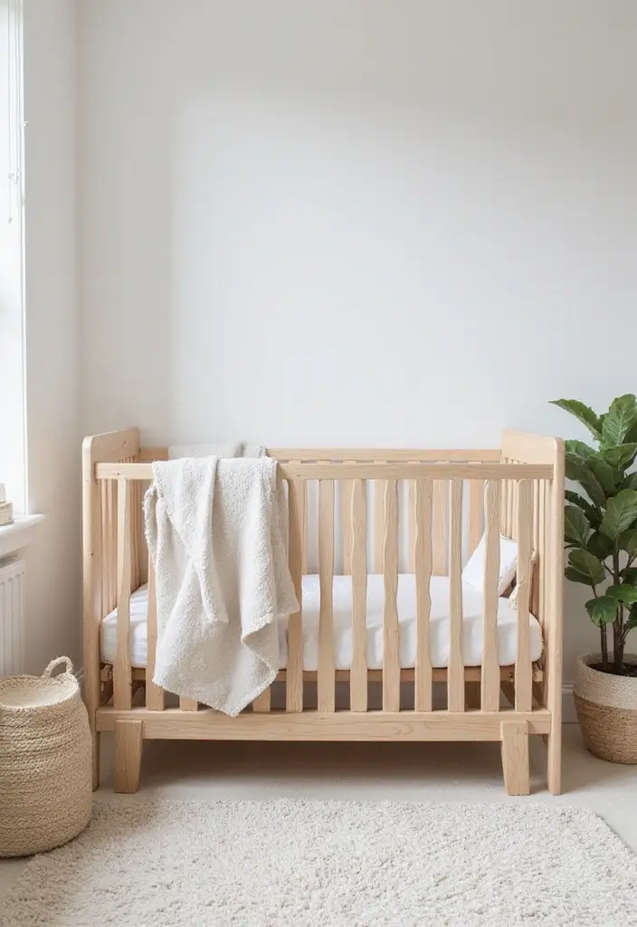 27 Sims 4 Nursery Ideas That You Can Copy in Real Life 3 27 Sims 4 Nursery Ideas That You Can Copy in Real Life - 3. Minimalist Scandinavian Style