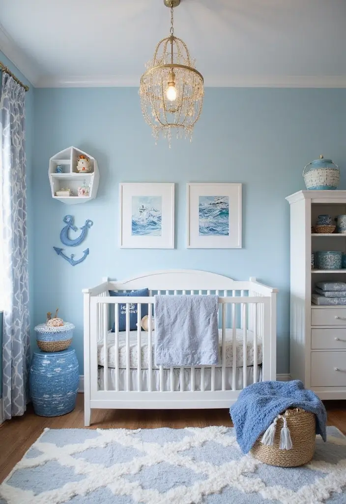 27 Sims 4 Nursery Ideas That You Can Copy in Real Life 5 27 Sims 4 Nursery Ideas That You Can Copy in Real Life - 5. Nautical Adventure