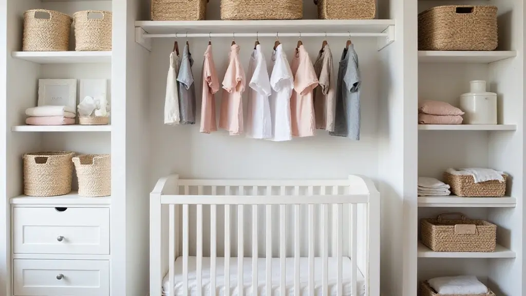28 Closet Nursery Setups That Save Space Brilliantly