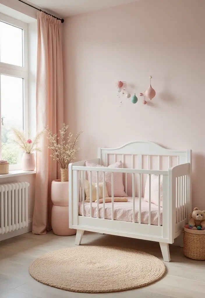28 Modern Nursery Ideas That Feel Stylish and Fresh - 25. Soft Pastels and Gentle Hues