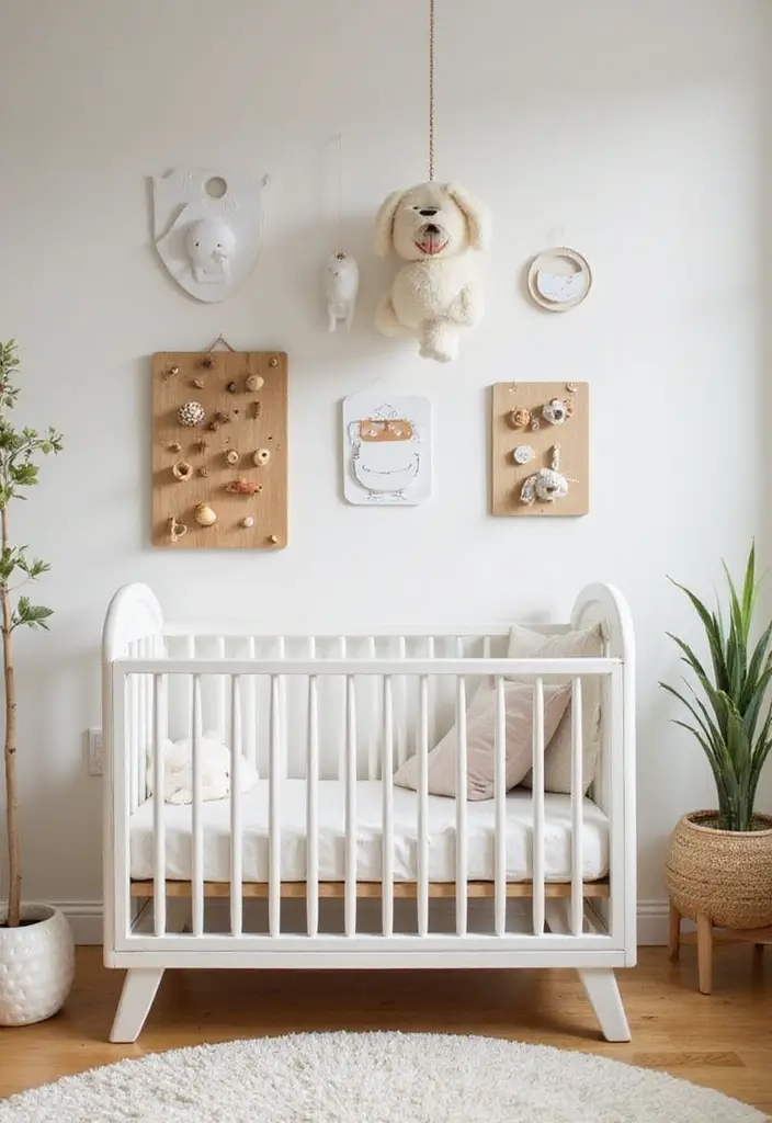 28 Modern Nursery Ideas That Feel Stylish and Fresh - 26. Interactive Design Elements