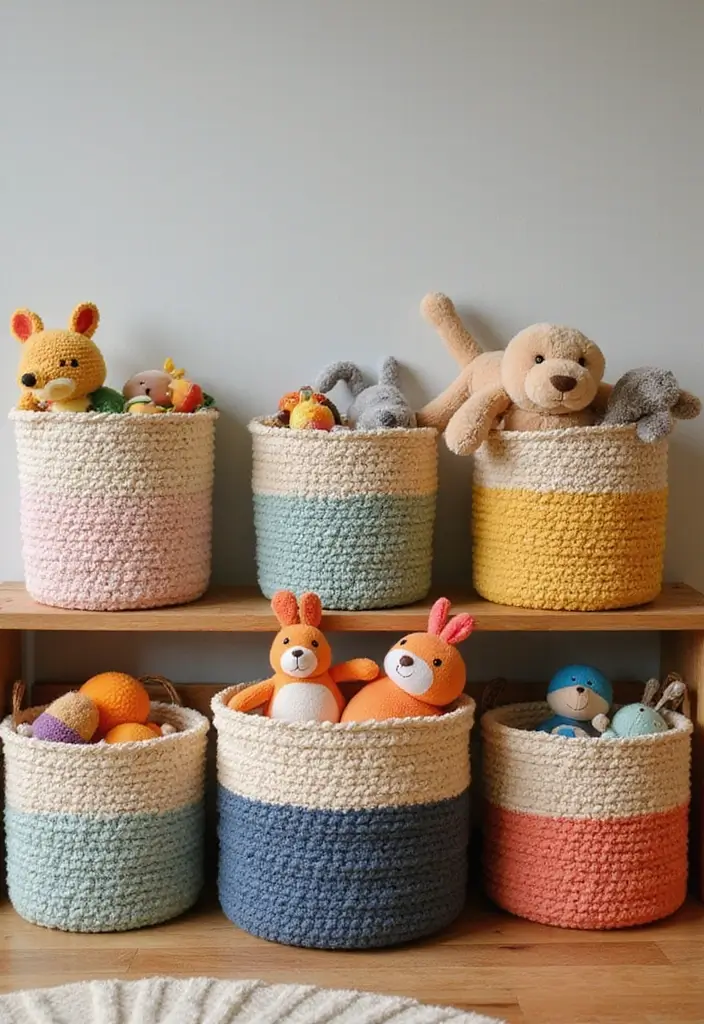 28 Nursery Organization Hacks Every Parent Should Know - 1. Use Baskets for Toys