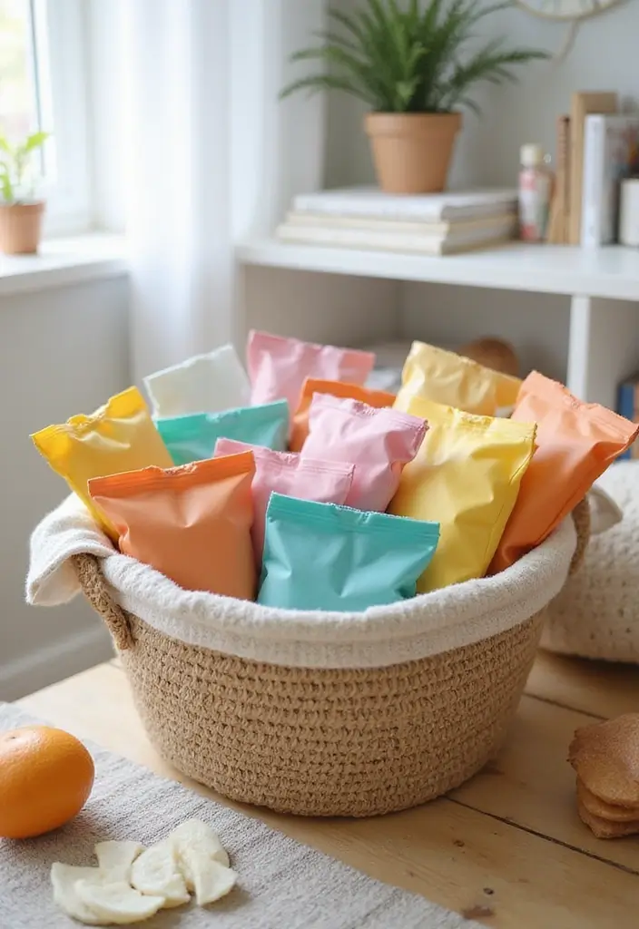 28 Nursery Organization Hacks Every Parent Should Know - 25. Reusable Snack Bags