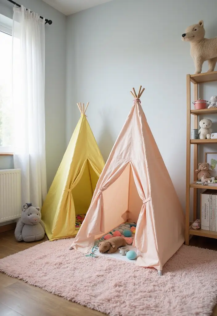 28 Nursery Organization Hacks Every Parent Should Know - 26. Foldable Play Tents