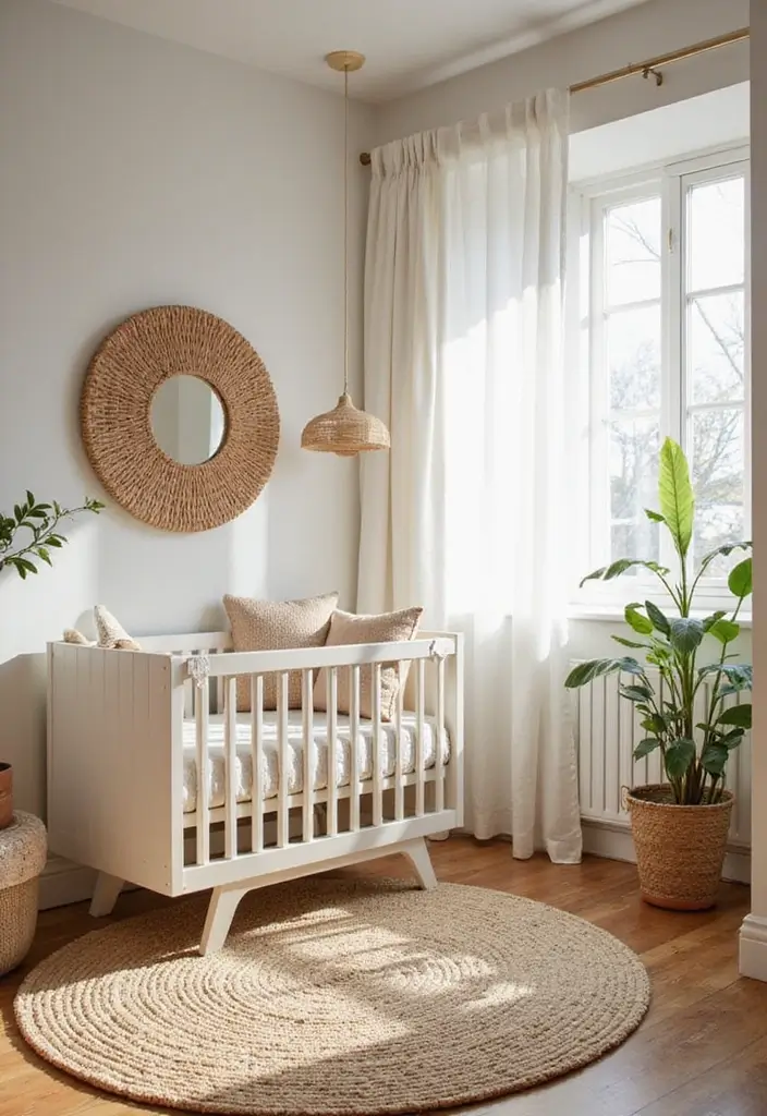28 Nursery Organization Hacks Every Parent Should Know - 27. Natural Fiber Rugs