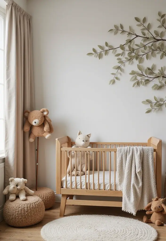 28 Nursery Room Inspirations Parents Are Loving Right Now 1 28 Nursery Room Inspirations Parents Are Loving Right Now - 1. Woodland Themed Wonder