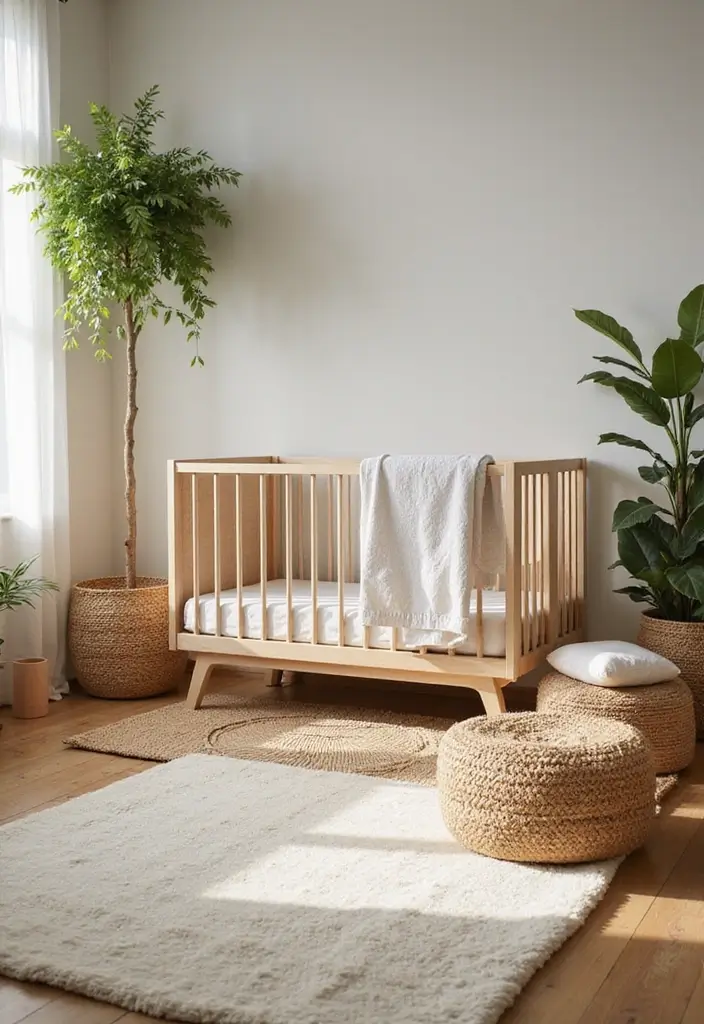 28 Nursery Room Inspirations Parents Are Loving Right Now 18 28 Nursery Room Inspirations Parents Are Loving Right Now - 18. Sustainability at Heart