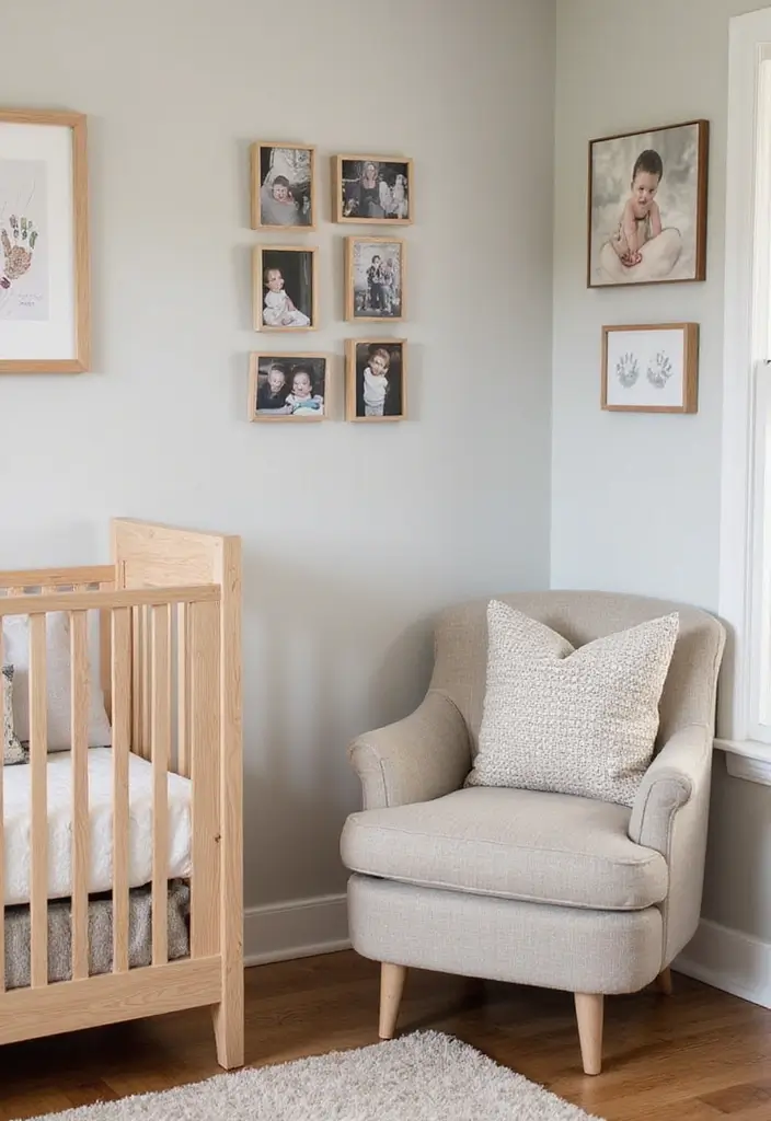 28 Nursery Room Inspirations Parents Are Loving Right Now 28 28 Nursery Room Inspirations Parents Are Loving Right Now - 28. Special Moments Corner