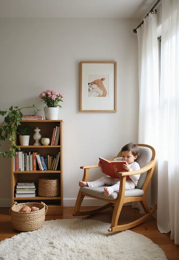 28 Pink Nursery Inspirations That Stay Sweet and Timeless 23 28 Pink Nursery Inspirations That Stay Sweet and Timeless - 23. Baby’s First Library