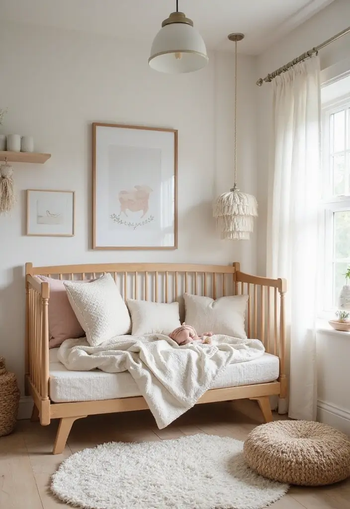 28 Rustic Nursery Designs That Feel Warm and Homey 17 28 Rustic Nursery Designs That Feel Warm and Homey - 17. Organic Baby Bedding