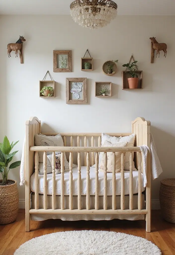 28 Rustic Nursery Designs That Feel Warm and Homey 20 28 Rustic Nursery Designs That Feel Warm and Homey - 20. Farm-Inspired Decor